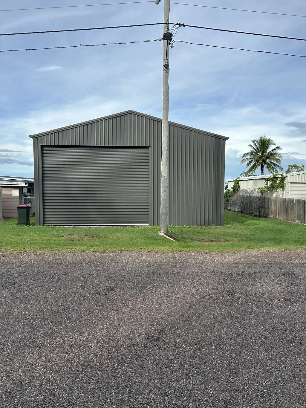 Clairview  Shed on Absolute Beachfront with option to purchase beach shack next door.
