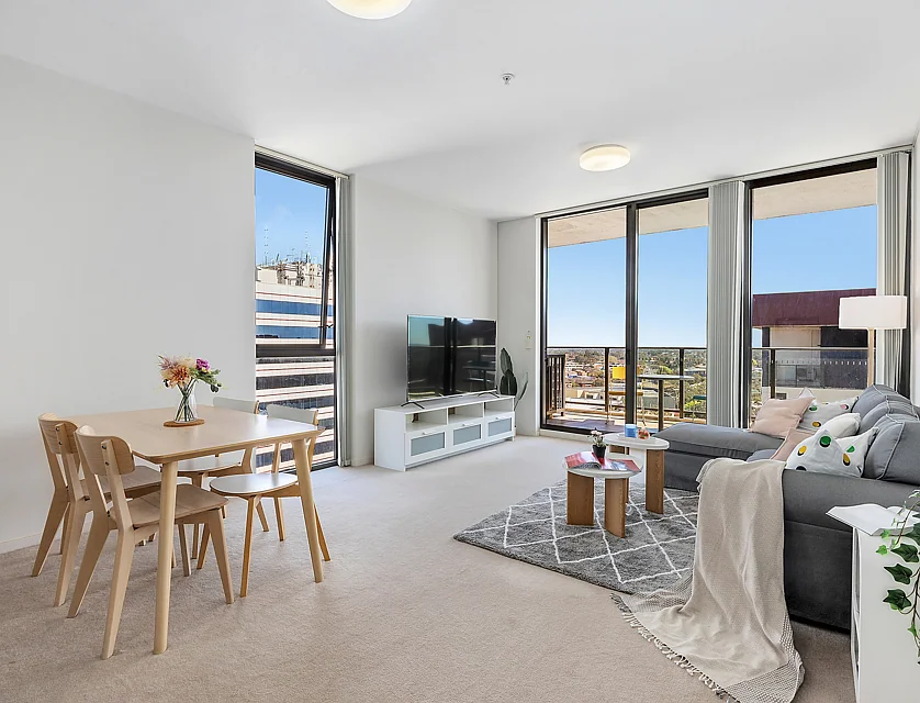 1006/458 Forest Road, Hurstville, St George, 2房, 2浴, Apartment