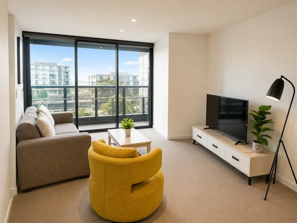 Furnished 2 BEDROOM APARTMENT IN SKY TOWER