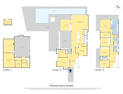 5 Fenton Circus, Orakei, Auckland City, 5 રૂમ, 4 બાથરૂમ, House