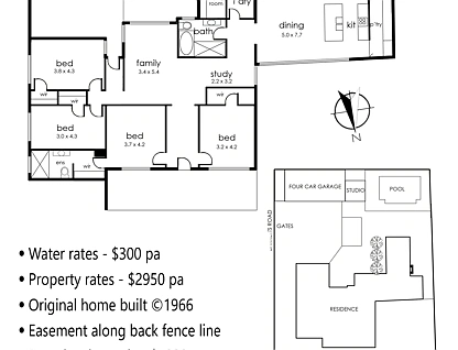 350 Robinsons Road, Langwarrin South, Mornington Peninsula, 5 chambres, 3 salles de bain, House