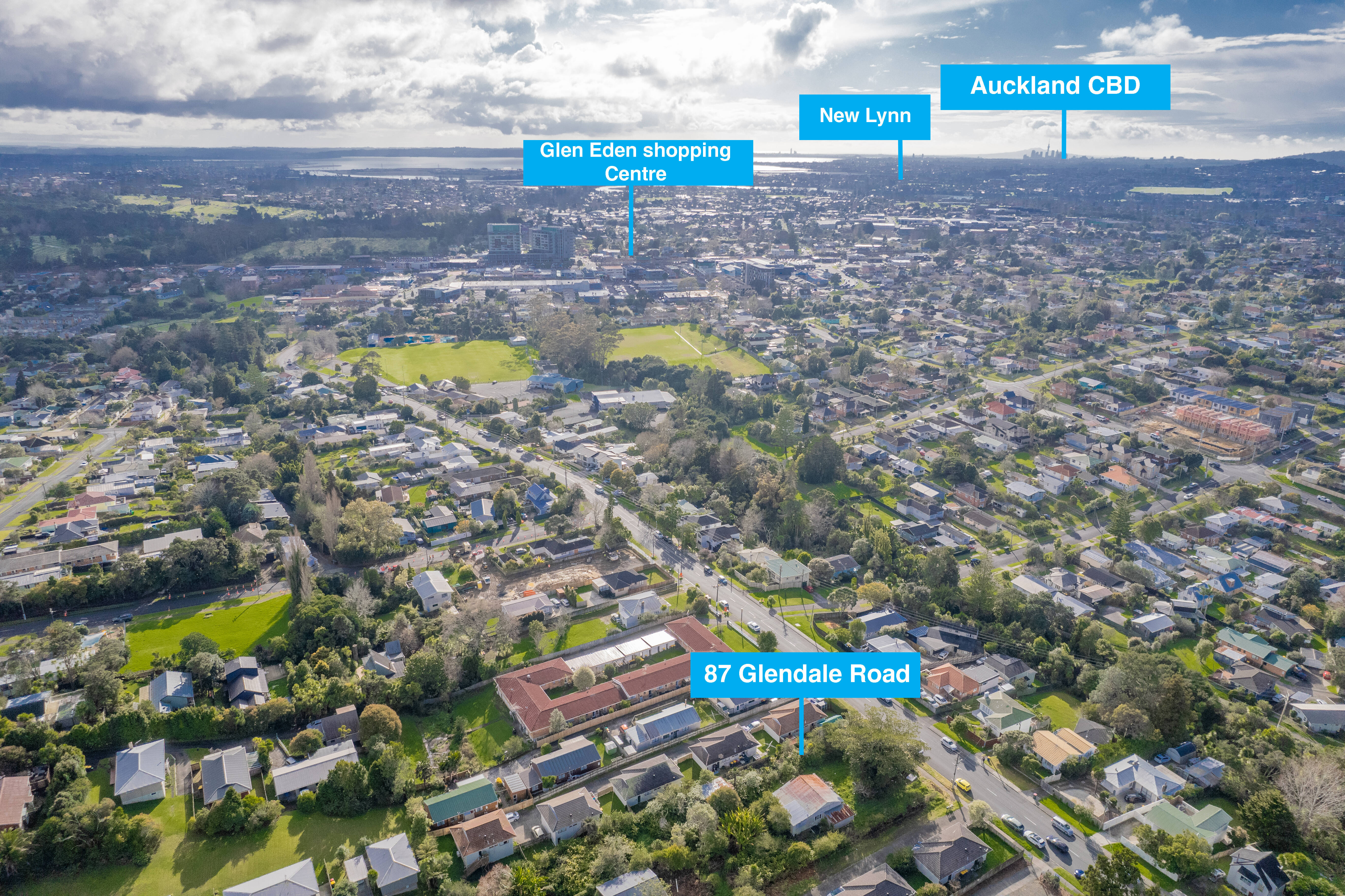 87 Glendale Road, Glen Eden, Auckland - Waitakere, 2 ਕਮਰੇ, 1 ਬਾਥਰੂਮ, Section