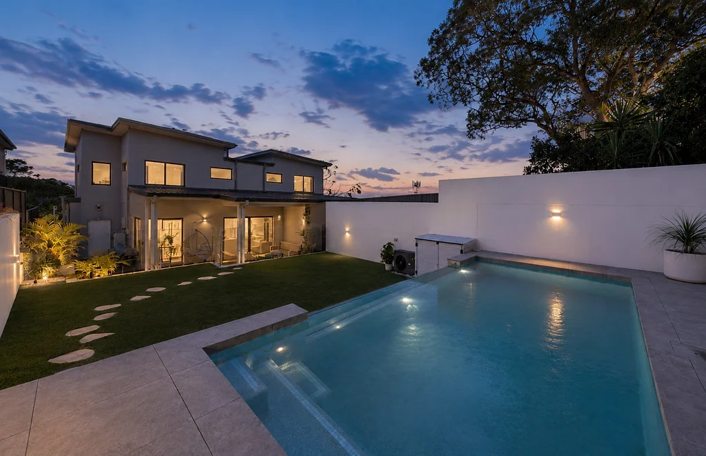 State of the art living with resort-style entertaining