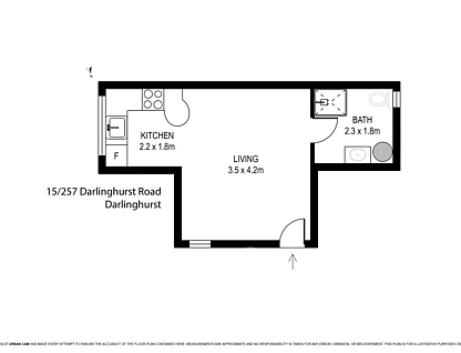 15/257-261 Darlinghurst Road, Darlinghurst, Sydney CBD, 1 Bedrooms, 1 Bathrooms, Apartment