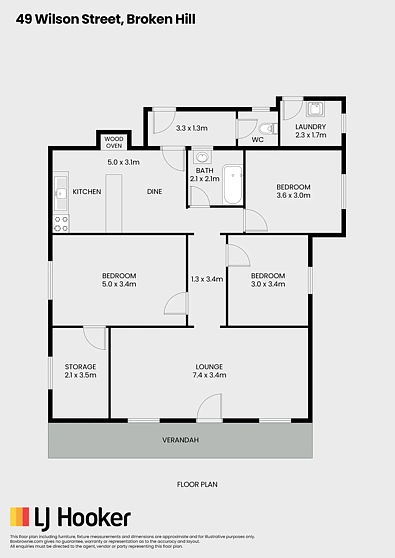 49 Wilson Street, Broken Hill, NSW 2880, 3 slaapkamers, 1 badkamers, House