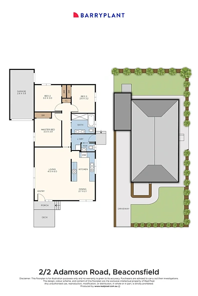 2/2 Adamson Road, Beaconsfield, VIC 3807, 3房, 1浴, House