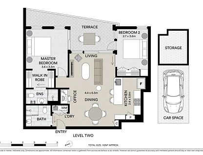 C202/2 Livingstone Avenue, Pymble, Upper North Shore, 2 कमरे, 2 बाथरूम, Apartment