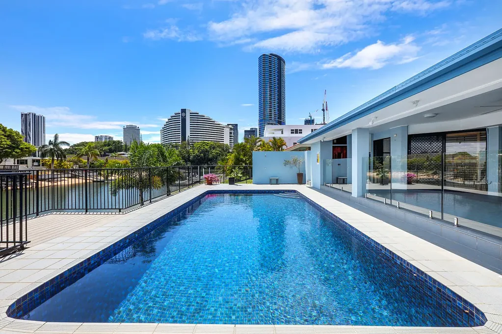 North Facing Waterfront with Pool