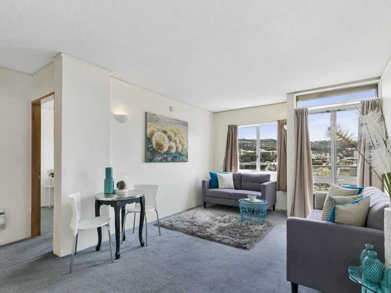 702/131 Brougham Street, Mount Victoria, Wellington, 2 chambres, 1 salles de bain