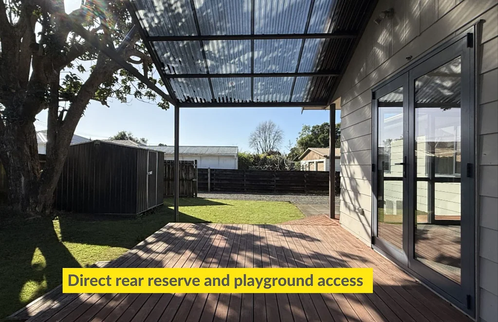 Peaceful Family Living with Direct Park Access