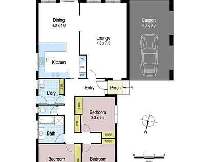 4 Russell Street, Warragul, VIC 3820, 3房, 1浴, House