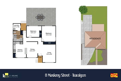 8 Maskrey Street, Traralgon, VIC 3844, 2 phòng ngủ, 1 phòng tắm, House