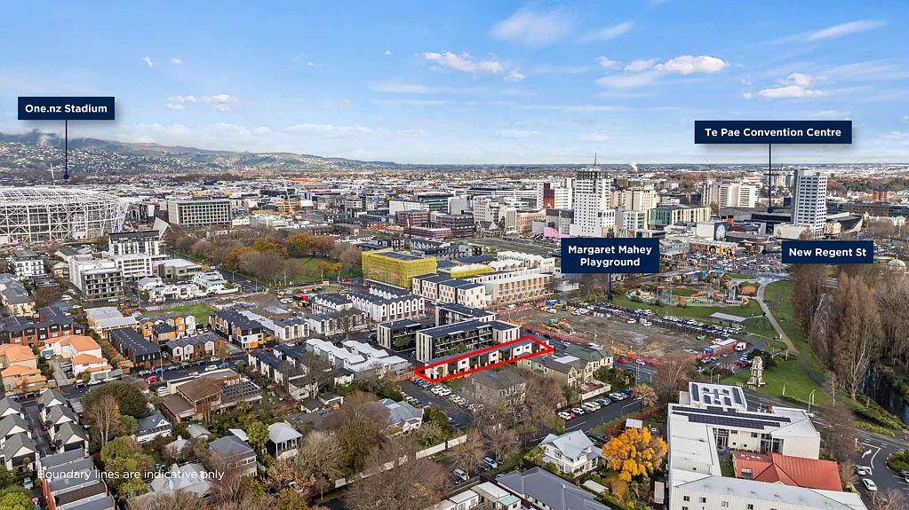 Christchurch Central 1 Bedroom Prime living - steps from the new One.nz stadium