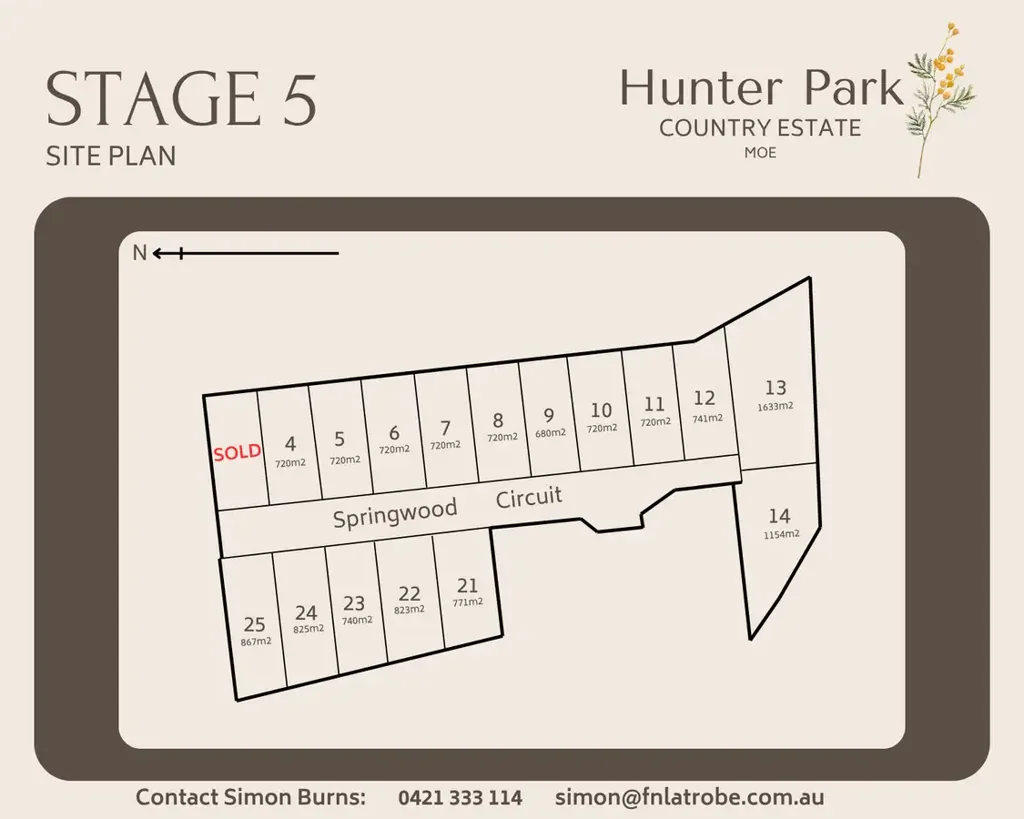 Moe Hunter Park Country Estate, Moe - STAGE 5 NOW SELLING!