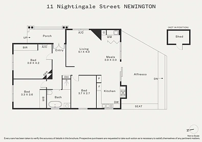 11 Nightingale Street, Newington, VIC 3350, 3 Bedrooms, 1 Bathrooms, House