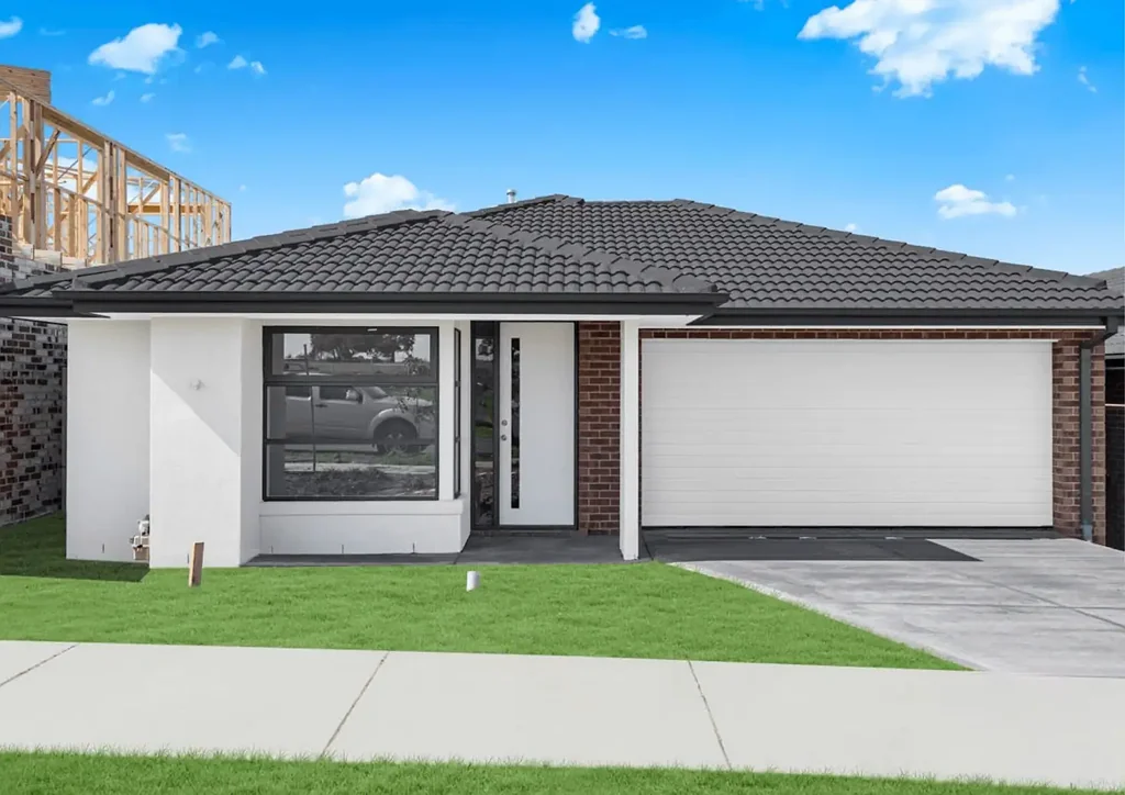 Brand new house with two living areas and a study