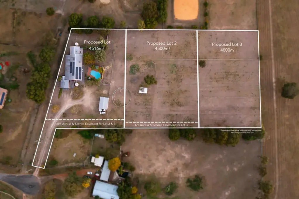 Lowood 4Moenga 3 Acres - Subdivision Approved - End of Cul-de-sac.
