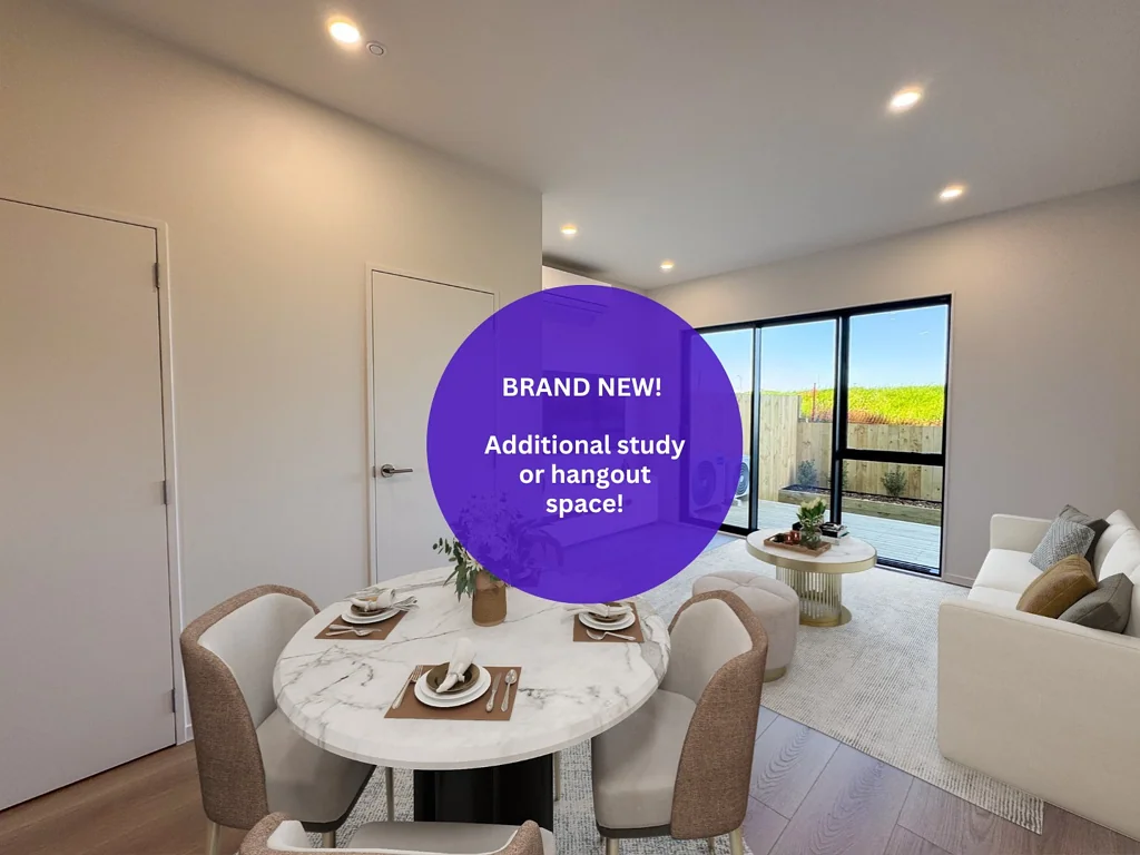 Brand New three bedroom with study!