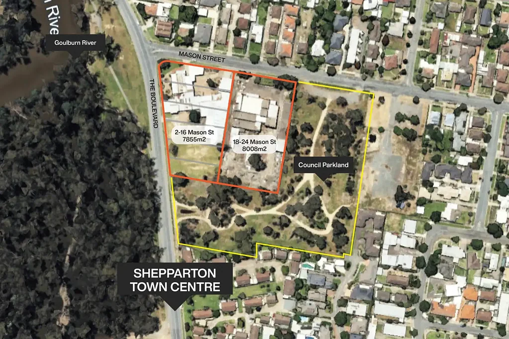 Shepparton  "A Rare Canvas for Visionary Developers - Where the Goulburn River Meets Opportunity"