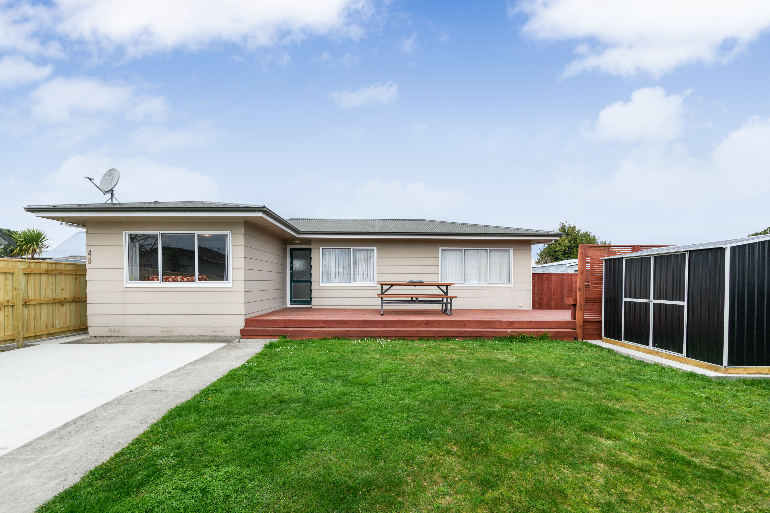 40 Raglan Avenue, Cloverlea, Palmerston North, 3部屋, 1バスルーム, House