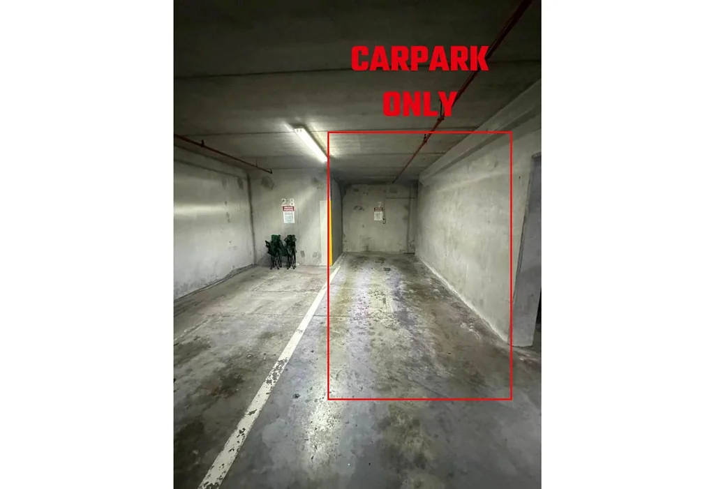 Car park only