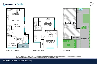 16 Aliwal Street, West Footscray, VIC 3012, 2 રૂમ, 2 બાથરૂમ, Townhouse