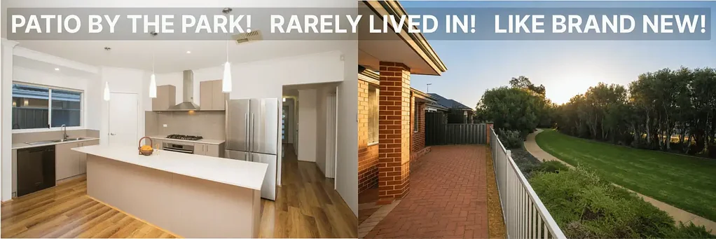 Piara Waters 4房  High-Tech, Huge, Barely-Lived In, Presents Like New Home, Park Vista!