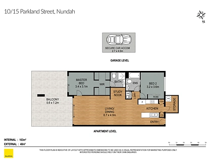10/15 Parkland Street, Nundah, Brisbane - Northern Region , 2 habitaciones, 2 baños, Apartment