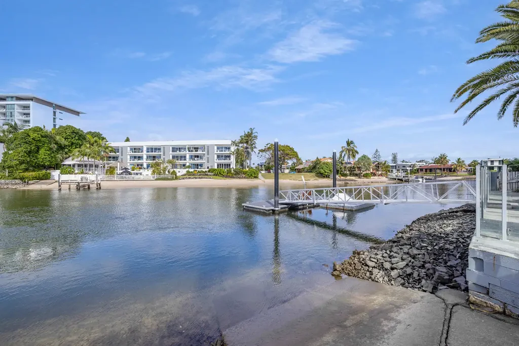 Serene and secure living with direct canal access