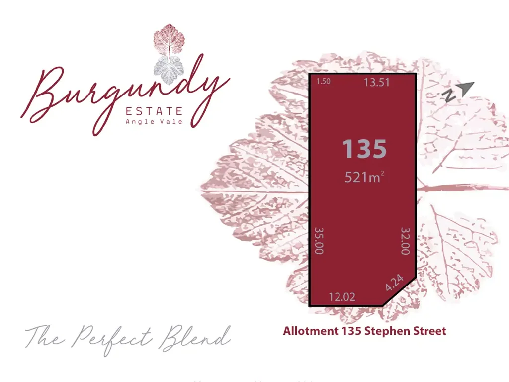 Angle Vale Ready to Build Titled Allotment in Final Burgundy Release
