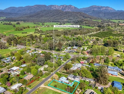 LOT 1/13 Francis Street, Porepunkah, VIC 3740, 0房, 0浴, Section