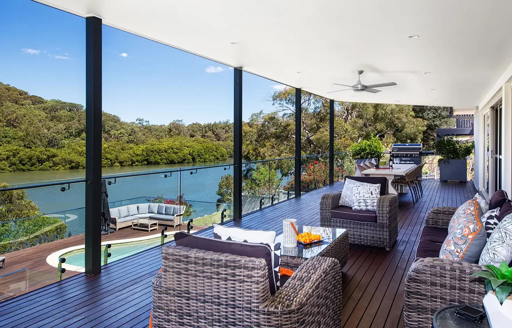 Luxury living in a prized waterfront, whisper quiet location