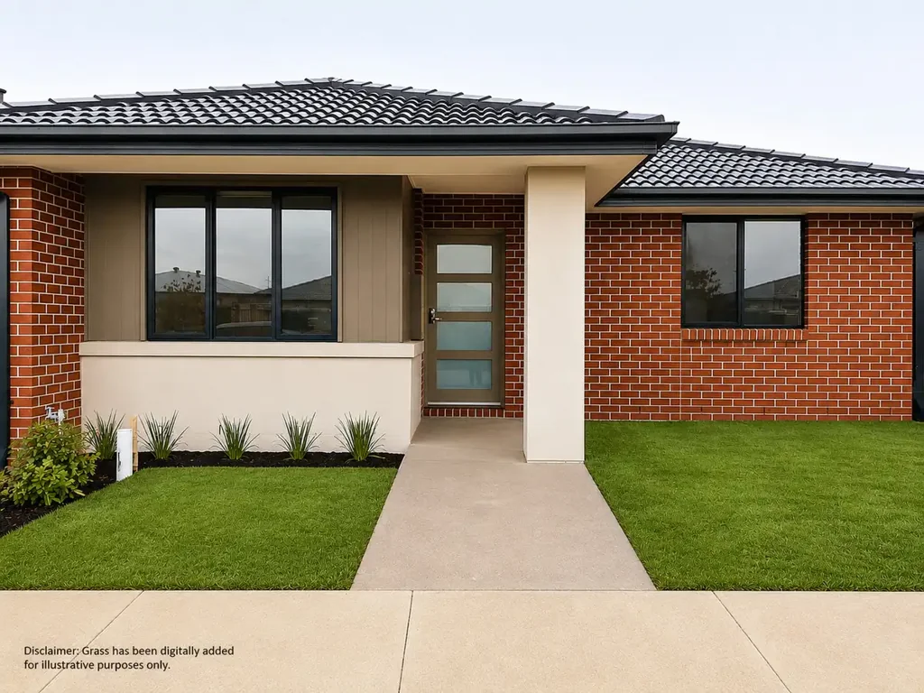 Tarneit 3房 Simonds建造 现代单层设计 三卧带主套房 开放式厨餐区 双重遥控车库 优质电器配置 自然采光充足 Brand-New Simonds Home in Wattle Park Estate – Modern Family Living (Under Construction)