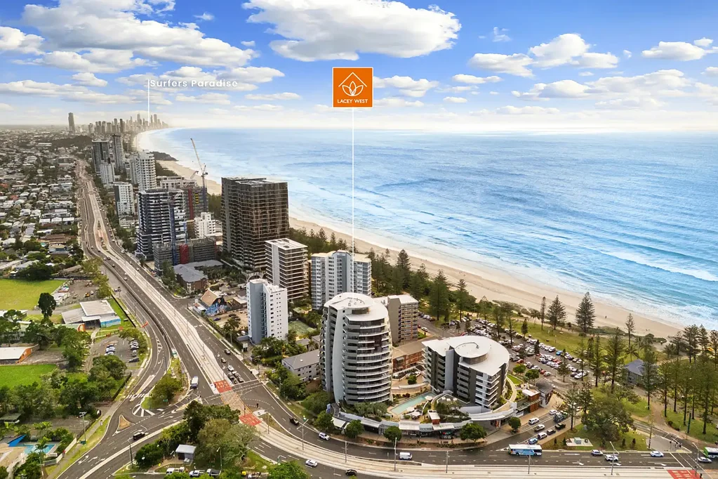 Burleigh Heads 2ਬੈੱਡਰੂਮ BEACHFRONT LIVING IN PRESTIGIOUS 'AMBIENCE"