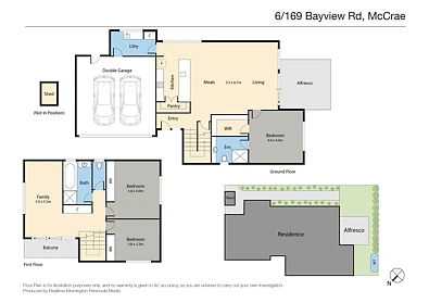 6/169 Bayview Road, Mccrae, VIC 3938, 3房, 2浴, Unit