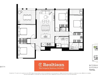 2.1301/159-161 Epping Road, Macquarie Park, Upper North Shore, 4 침실, 2 욕실, Apartment