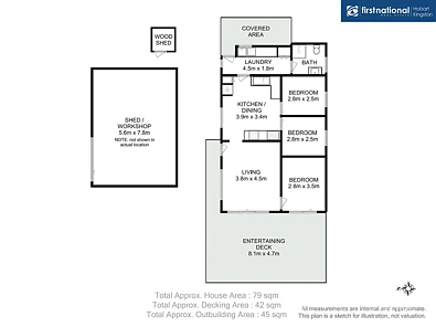30 Ritchie Street, Alonnah, TAS 7150, 3 slaapkamers, 1 badkamers, House