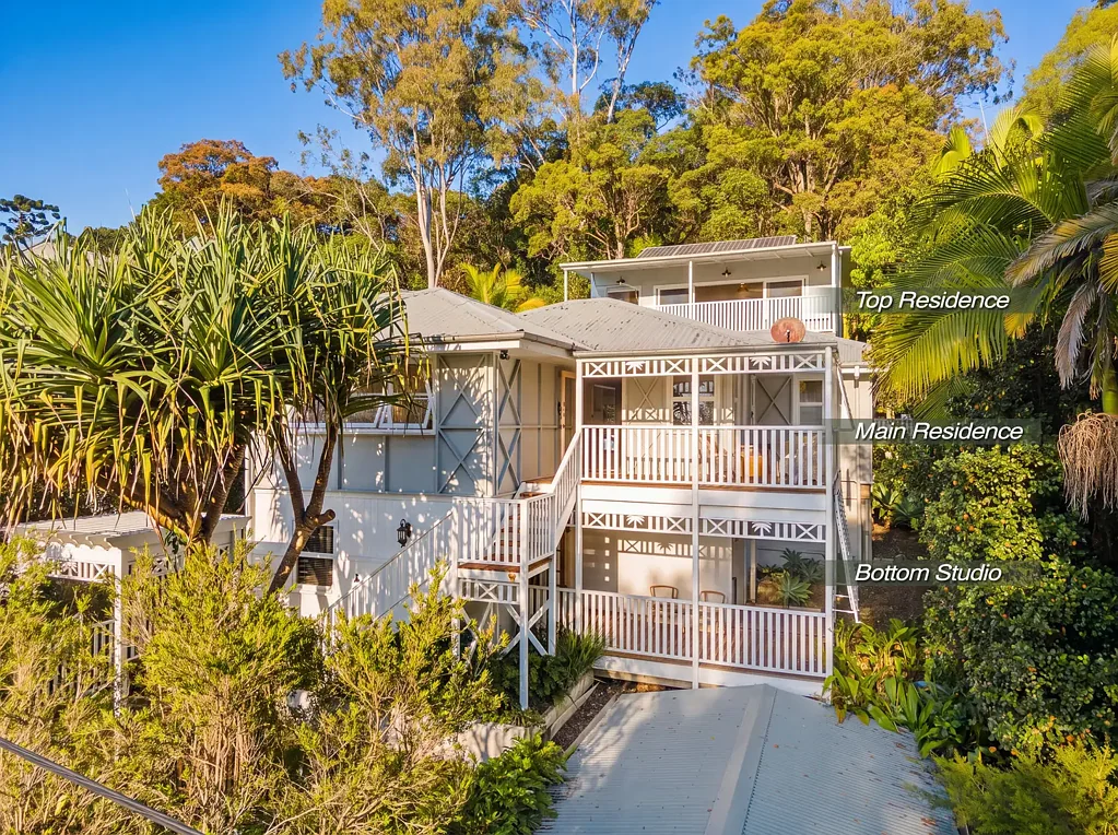 Burleigh Heads 5chambre Multi-Dwelling Oasis with National Park & Ocean Views