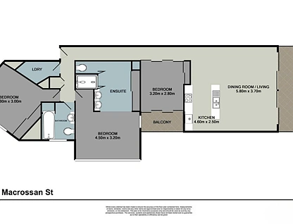241/30 Macrossan Street, Brisbane City, Brisbane - Inner City Region, 3房, 2浴, Apartment