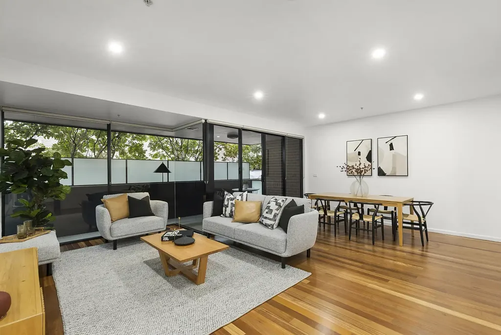 Hawthorn 2ห้องนอน PREMIUM GROUND FLOOR  APARTMENT WITH GENEROUS PROPORTIONS
