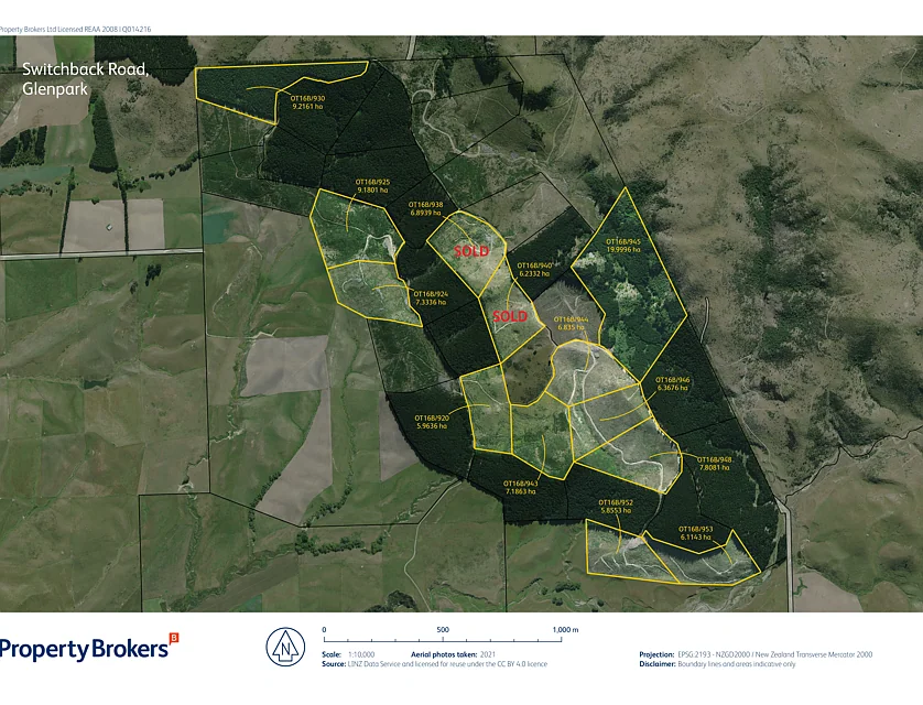 Switchback Road, Palmerston, Waitaki, 0房, 0浴, Forestry