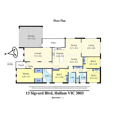 13 Sigvard Boulevard, Hallam, VIC 3803, 4 slaapkamers, 2 badkamers, House