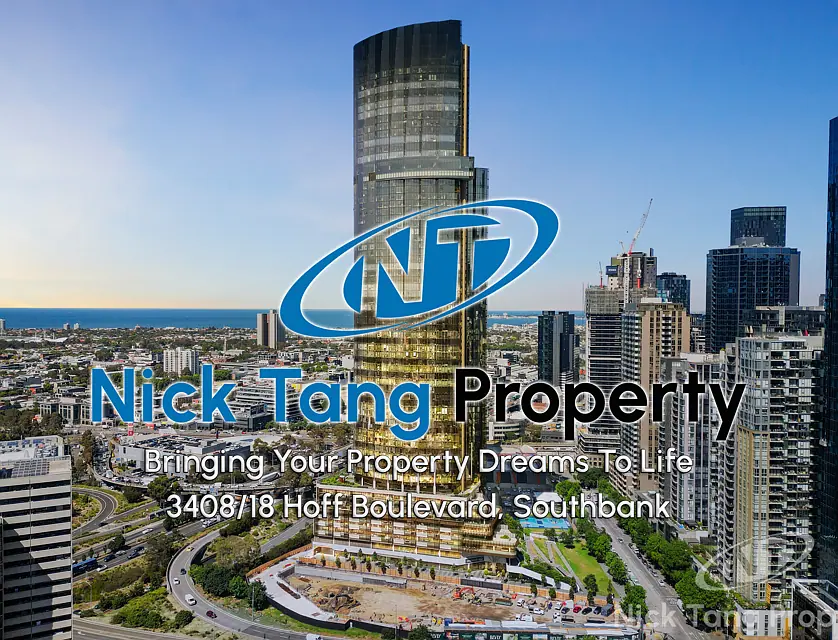 3408/18 Hoff Boulevard, Southbank, Melbourne CBD, 2 habitaciones, 2 baños, Apartment