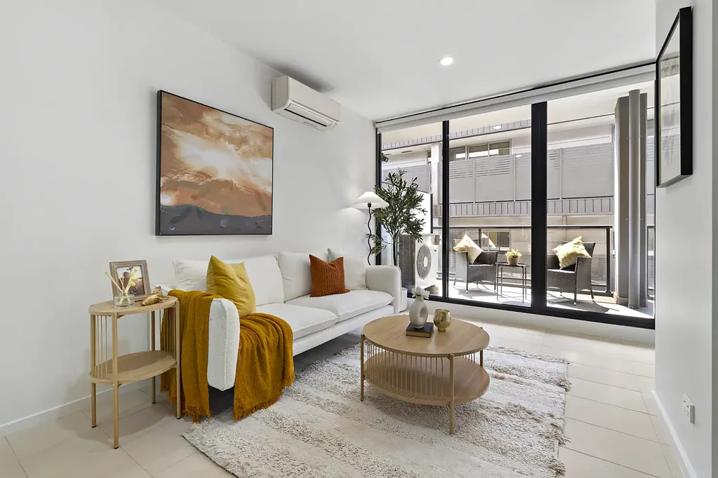 North Melbourne 1 Bedroom Affordable Designer Chic with Everyday Convenience at Your Doorstep