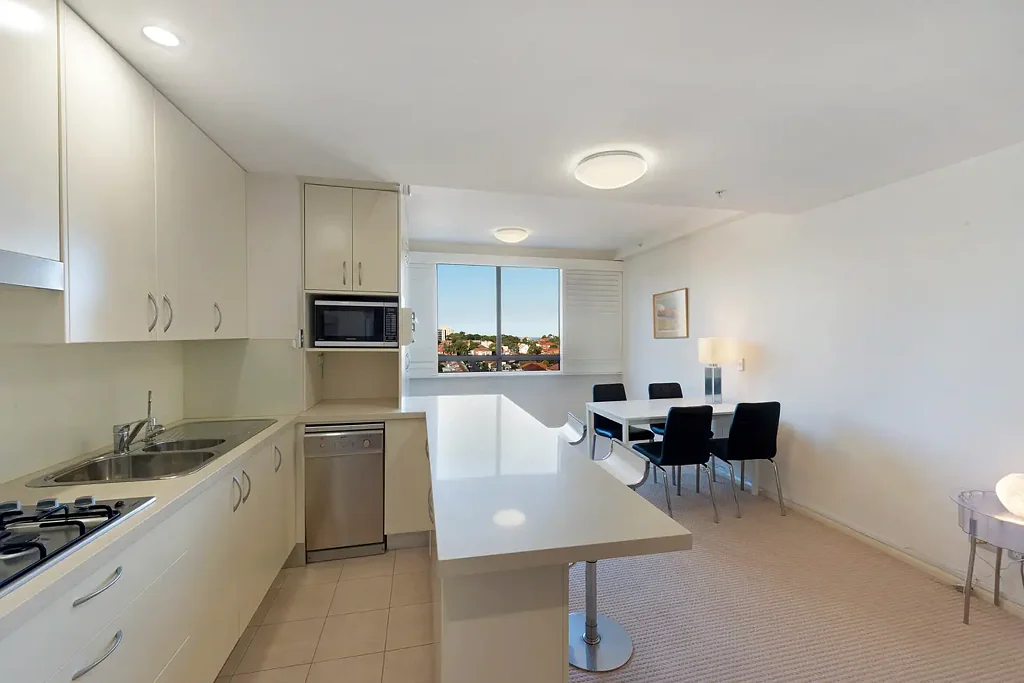 One Double Bedroom, Views, Parking, Brand New Paint & Carpet, Common Pool