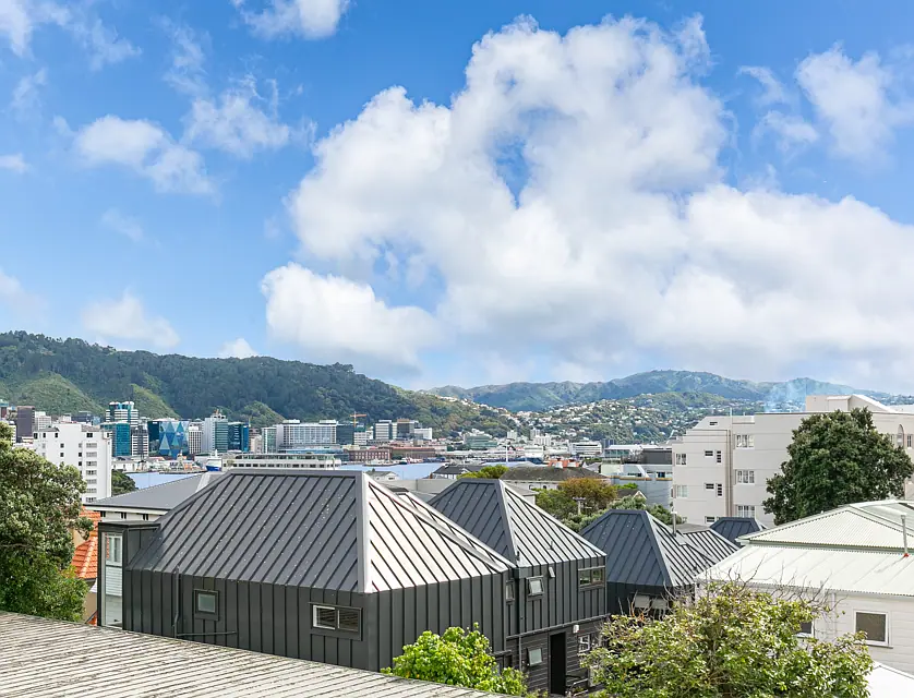 14/4 Claremont Grove, Mount Victoria, Wellington, 2房, 1浴, 公寓