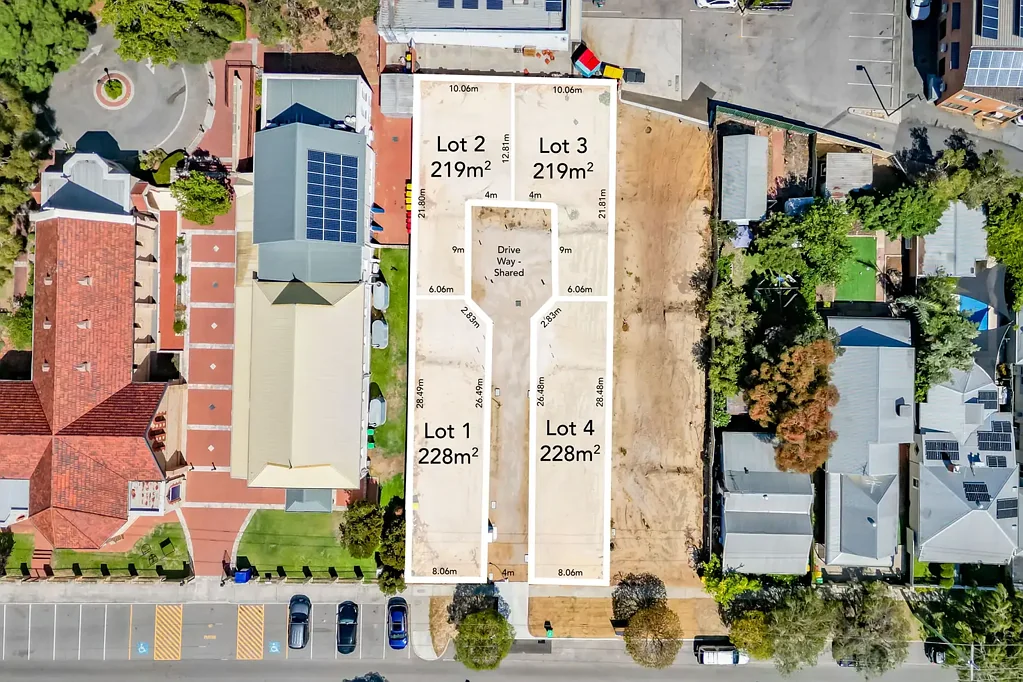 Mosman Park FOUR LOT DEVELOPMENT SITE - READY TO GO!