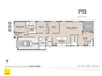 46 Mount Edwards Street, Park Ridge, QLD 4125, 4房, 3浴, House