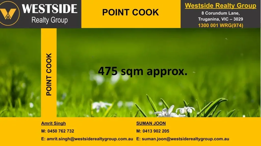 Point Cook Build your dream Home in best pocket of Point Cook !! Creek Facing!