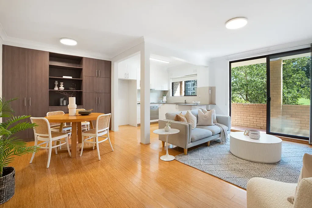Stylish two bed apartment with parking in prime location.